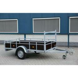 Degelijke Loady enkelas bakwagen 257x130 slechts €699,-