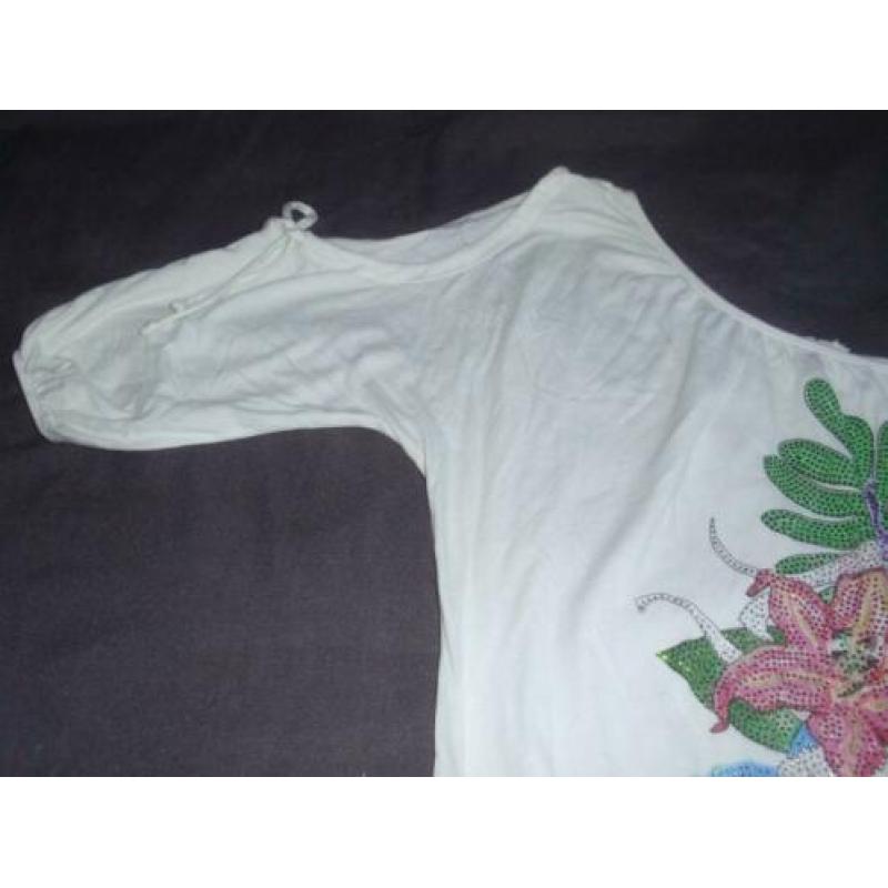 Maat m - fracomina - wit met print