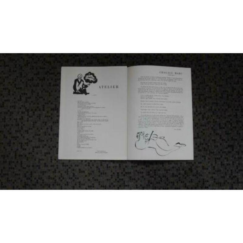 MARC CHAGALL ; 2 originele litho's ; 1 is gesigneerd