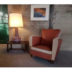 fauteuil Vintage unieke Jaren 50,/60