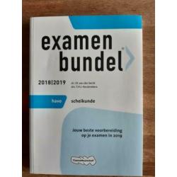 Niet gebruikte examenbundels van de havo