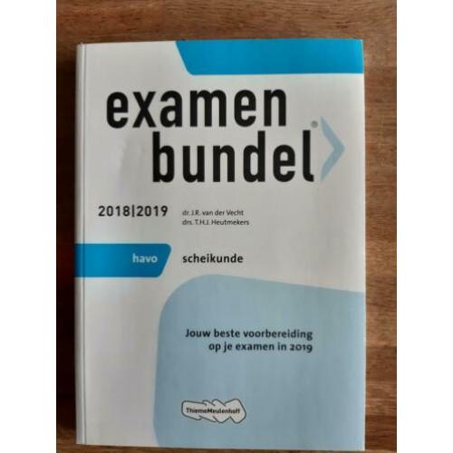 Niet gebruikte examenbundels van de havo