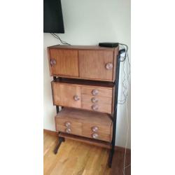 vintage jaren 60/70 simpla lux kast / wandmeubel
