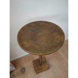 Bagstand van Pols Potten. Brasskleurig. 25 cm dm. 45,-