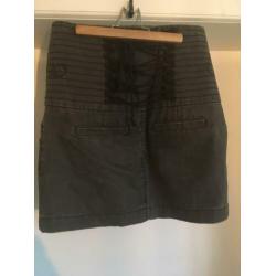 GSUS rok met Hoge taille