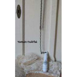brocante oude wc trekker TIREZ + oude ketting