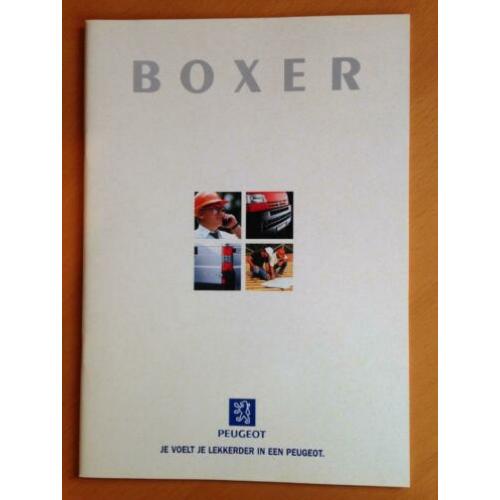Peugeot Boxer Bestelwagen Brochure 1997