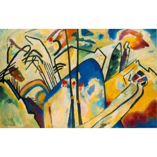 InstaPainting | 100% Handgemaakte Reproductie | Kandinsky