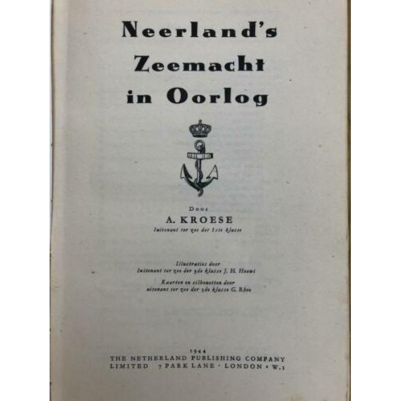 Neerlands zeemacht in oorlog 1944 A Kroese