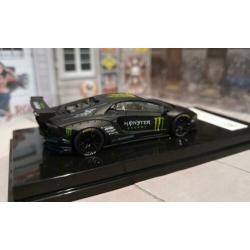 1:64 JEC Lamborghini Aventador LIBERTY WALK Monster energy