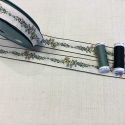 Retro band katoen 3 cm breed, art B10