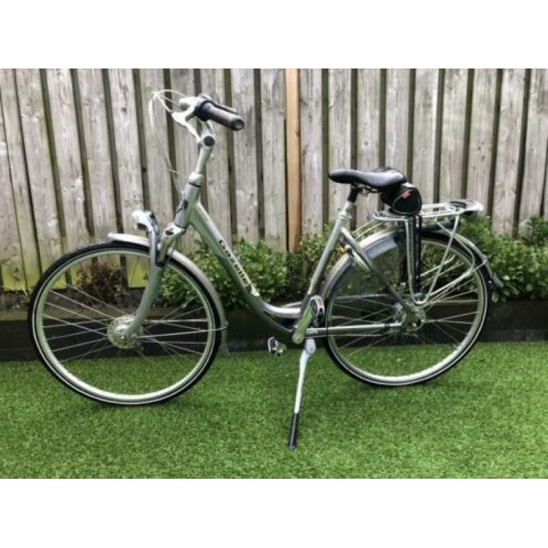 Uitstekende Gazelle Orange Excellent met 8 versn. 28 inch