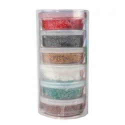 Foam Clay (klei) staaf Kerstmis (1) 6 bakjes à 14 gram met s
