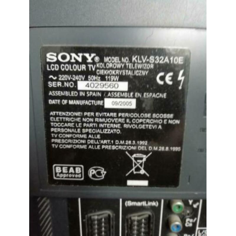 Sony Bravia KLV-S32A10E Tv