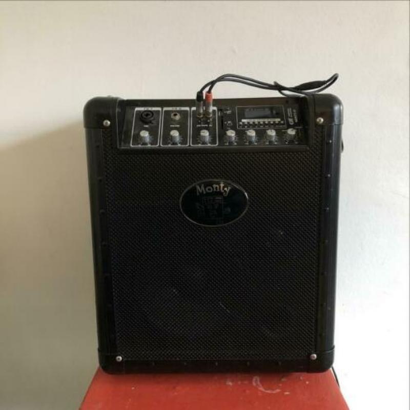 Mobiele speaker / Karaoke set