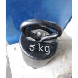 Oud gewicht 5 kg