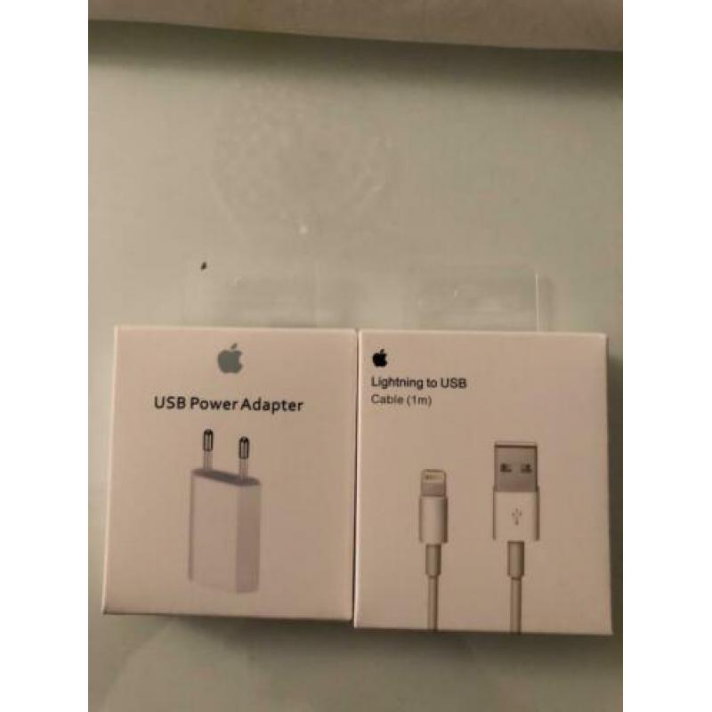 Originele Apple lader en adapter