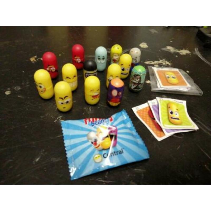 Diverse funky beans en stickers