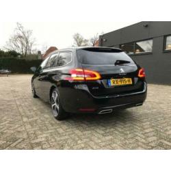 Peugeot 308 1.2 130PK GT-line SW AUTOMAAT Zwart Denon
