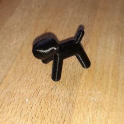 Mini magis puppy voor het poppenhuis