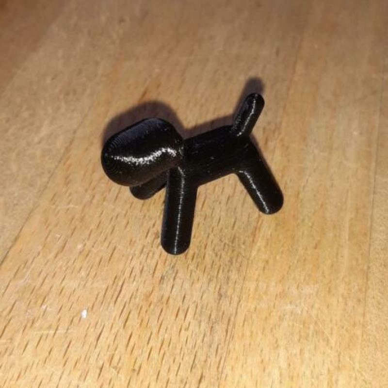Mini magis puppy voor het poppenhuis