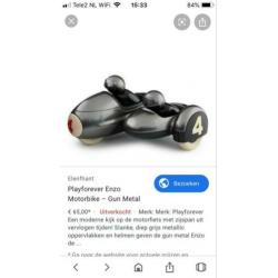 PLAYFOREVER motor met zijspan
