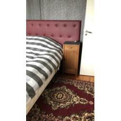 Bed achterwand 2meter 45 breed. 125 hoog.