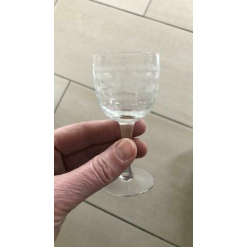 Retro glas voor bv port