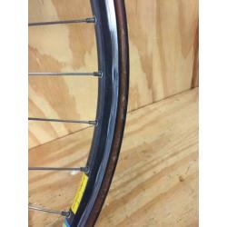 Retro Shimano 600 tricolor 26 inch voorwiel fixie racefiets