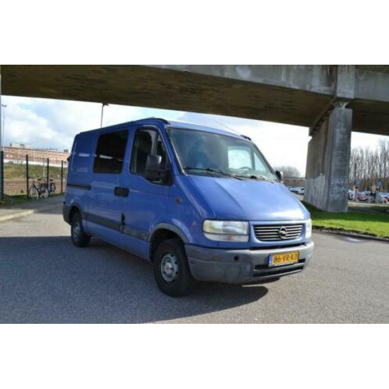 Opel MOVANO 2.5D 2.8T L1H1 CAMPER MET VOORTENT (bj 2000)