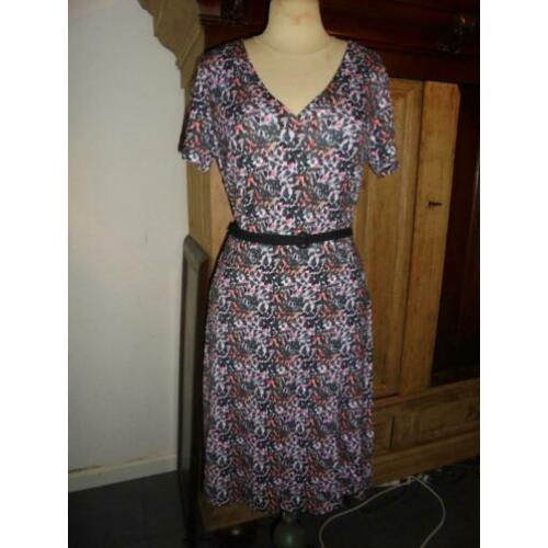 S5) nieuwe jurk wow to go mt l retro vintage look centuur gr