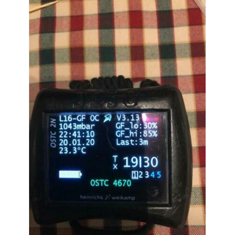 Trimix duik computer HW OSTC 2N