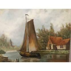Friese tjotter is een van de kleinste Friese Zeilschepen
