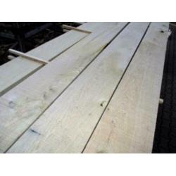 prachtige droge eiken planken 28mm dik,bv wandbekleding