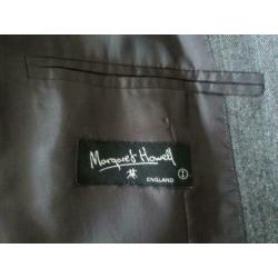 MARGARET HOWELL wollen blazer jasje - grijs - S 36