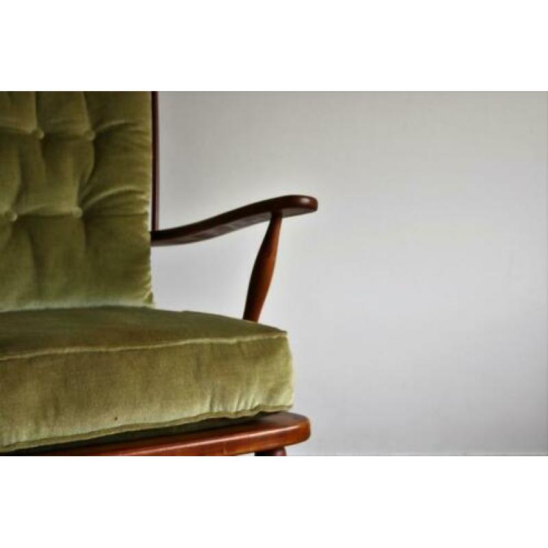 Vintage fauteuil | spijlenstoel | stoel | jaren 60