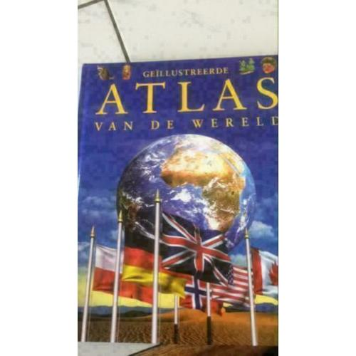 Geïllustreerde atlas van de wereld
