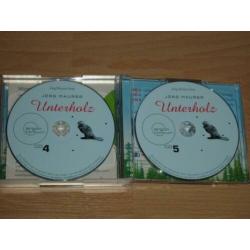 6 cd luisterboek Jorg Maurer - Unterholz , Alpen krimi