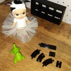 Mini magis puppy voor het poppenhuis