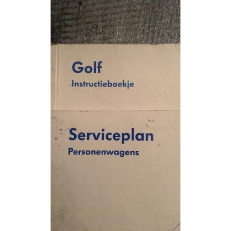 Instructieboekje Golf