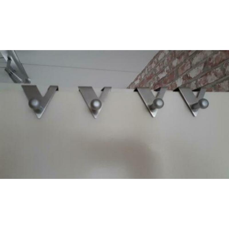 Te koop 4 zgan deur kleding haken / kapstok