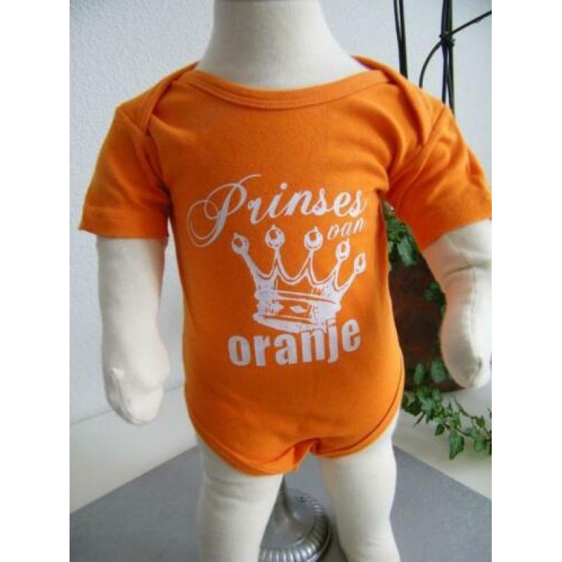 PRINSES VAN ORANJE Meisjes Rompertje Maat 62 / 68