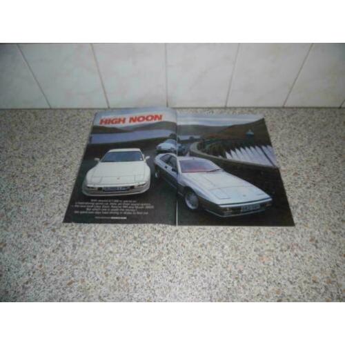 Test: Tijdschrift Auto Motor: Porsche 944/ Nissan 300ZX 1985