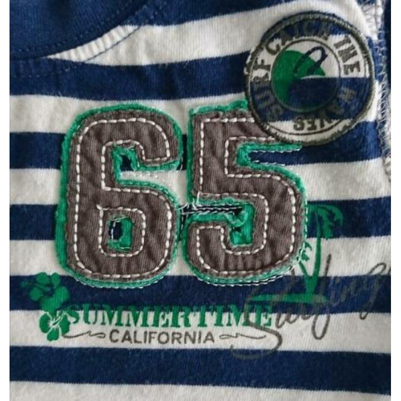 Longsleeve shirtje met lange mouwen Just Small maat 62