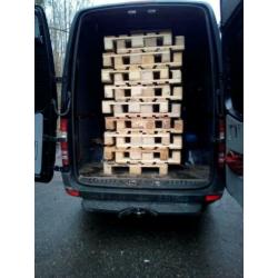 Nette droge euro pallets 1X gebruikt