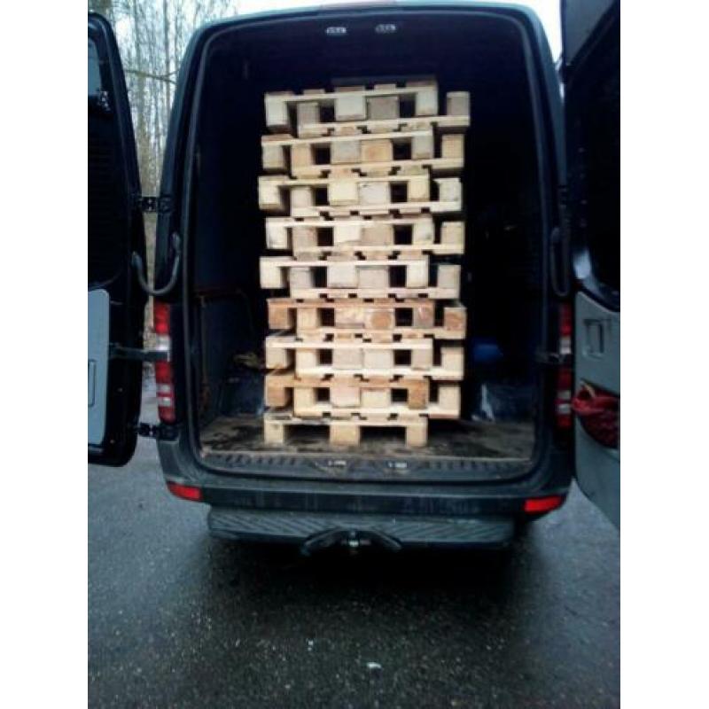 Nette droge euro pallets 1X gebruikt