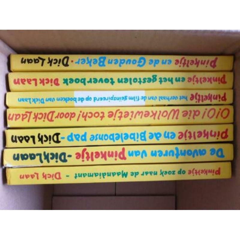 pinkeltje boeken (dick laan)