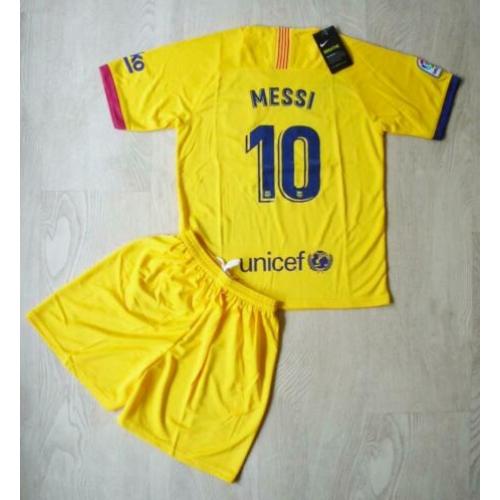 Barcelona 2019/20 - MESSI Uit Tenue Kids - mt. 128