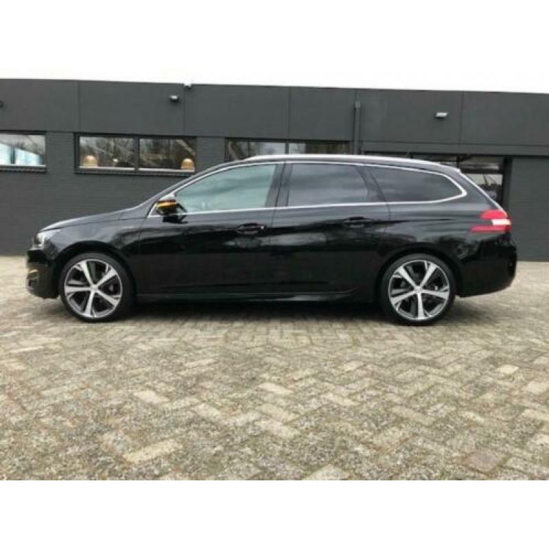 Peugeot 308 1.2 130PK GT-line SW AUTOMAAT Zwart Denon