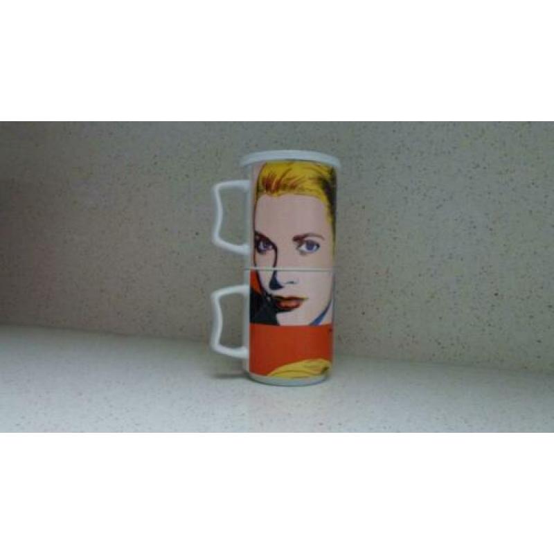 Mok 3 delig van Andy Warhol (nieuw)